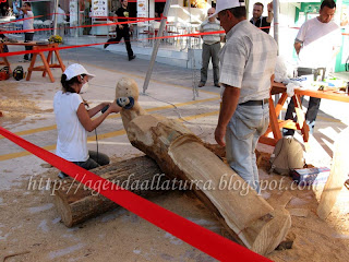 Mostra de Esculturas de Madeira em Ancara