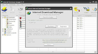 INTERNET, idm, download manager 5.19, centro, bisnis online software gratis