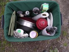 Bin Buddies make packing for camping simple