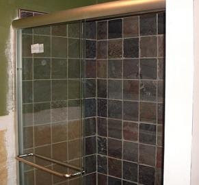 natural stone shower walls in 6 by 6