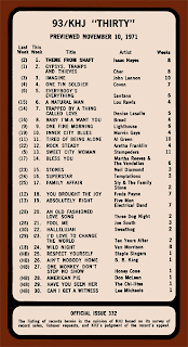 KHJ Thirty No. 332 - November 10, 1971