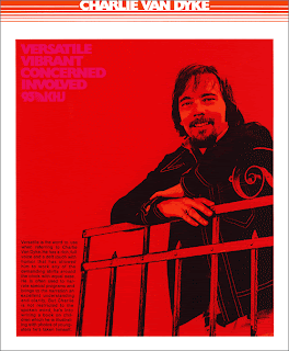 Charlie Van Dyke 1972 KHJ Sales Sheet
