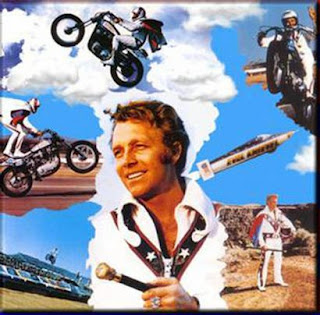 Evel Knievel collage