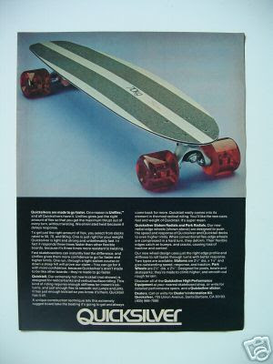 Quicksilver skateboard