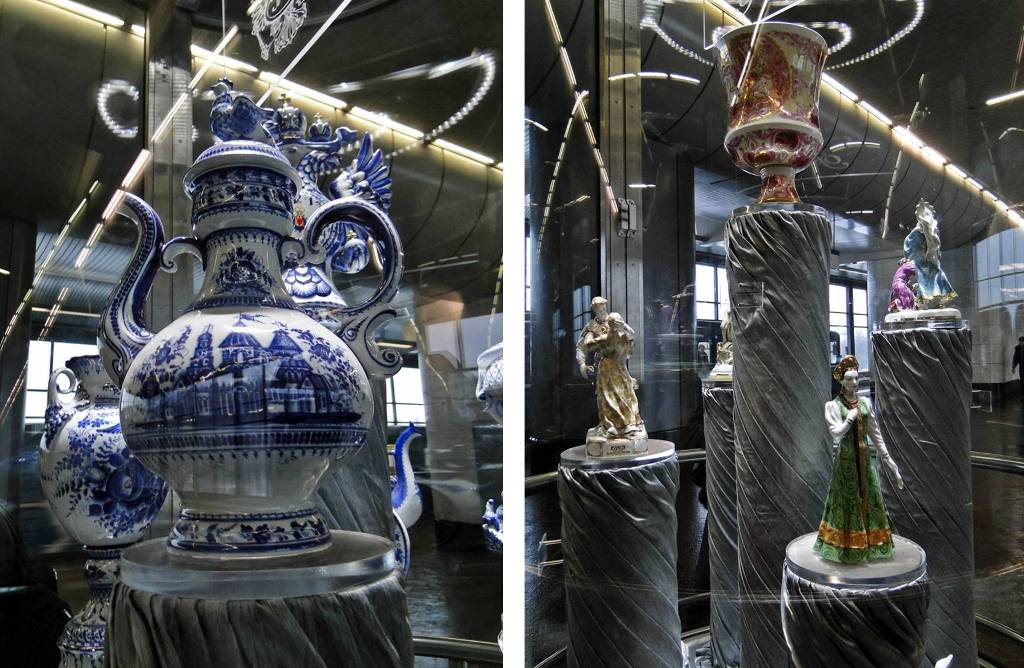 DAME PASANDO RUSIA: Porcelanas en el Metro