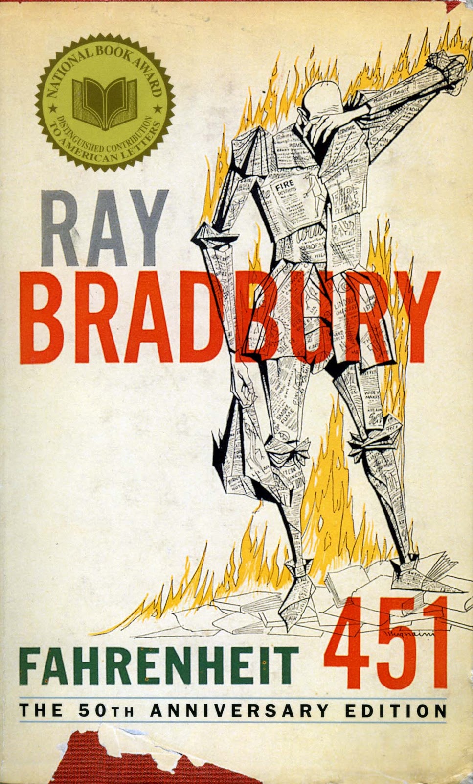 A 'Constant' Reader's Reads Fahrenheit 451 by Ray Bradbury (5 stars of 5)