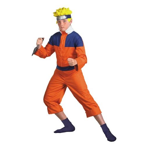 naruto and other animated world Naruto Deluxe Halloween Costume