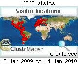 Visitas ene 2009 - ene 2010