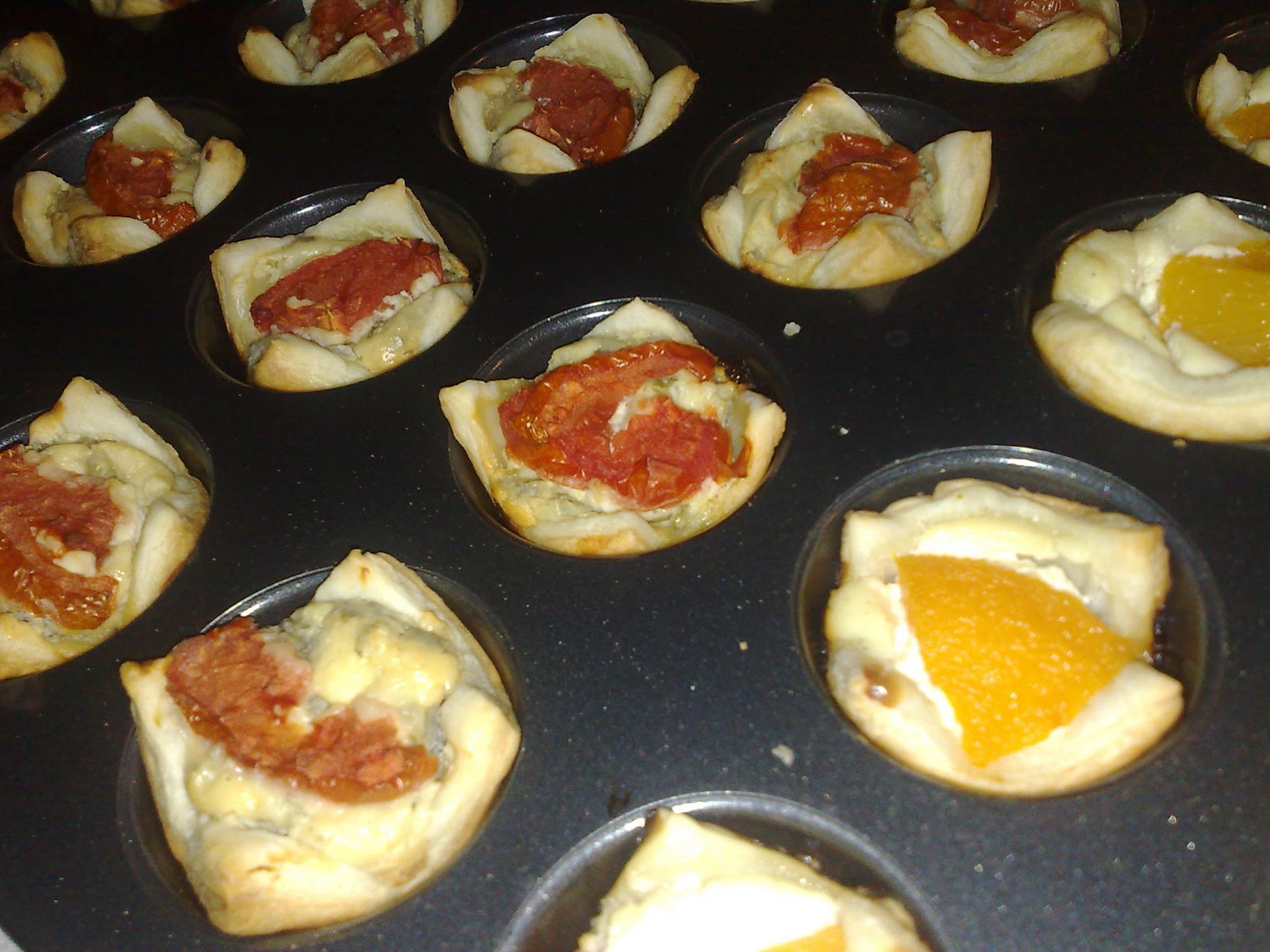 moose diaries Cream Cheese Tartlets Two Ways