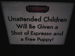 Day 33 a sign found in the diner we ate at.