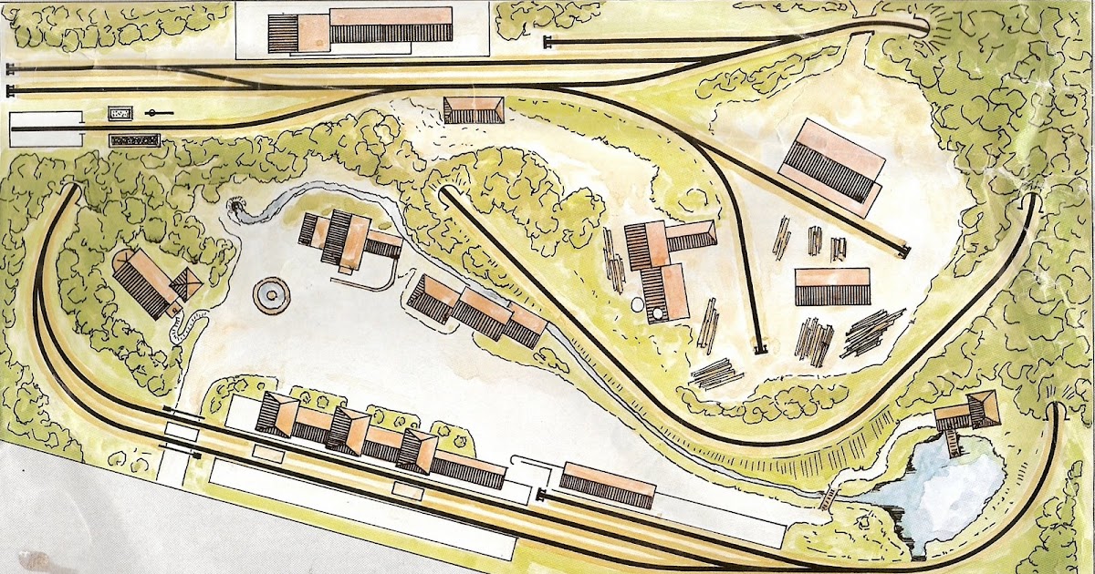 O Scale Layout Diagrams