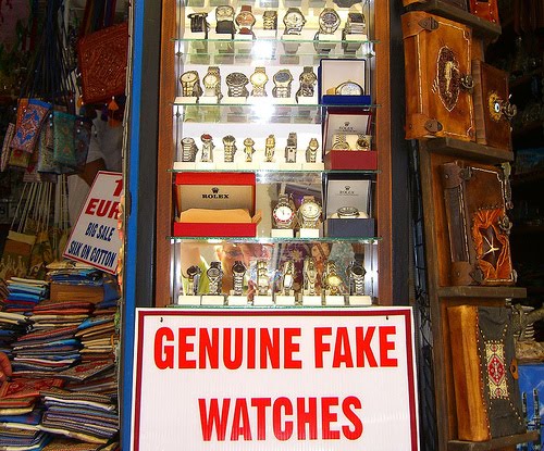 Meal full of Humor: Genuine Fake Watches in Turkey (Funny