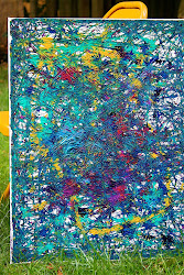 marbles painting marble paintings craft children roll paint moment kindergarten objects crafts momenttomomentdk different canvas beads auction put could gemerkt