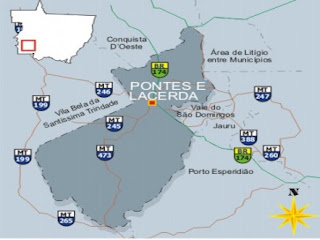 Utilidade: Desenho do Mapa de Pontes e Lacerda