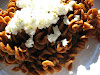 Pasta in a Sun-Dried Tomato Sauce with Goat Cheese