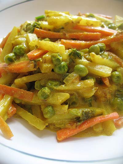 Mixed Vegetable Curry (Sabzi Bhaji)