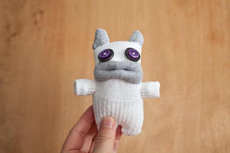 Photos by jalna Two Sock Monsters