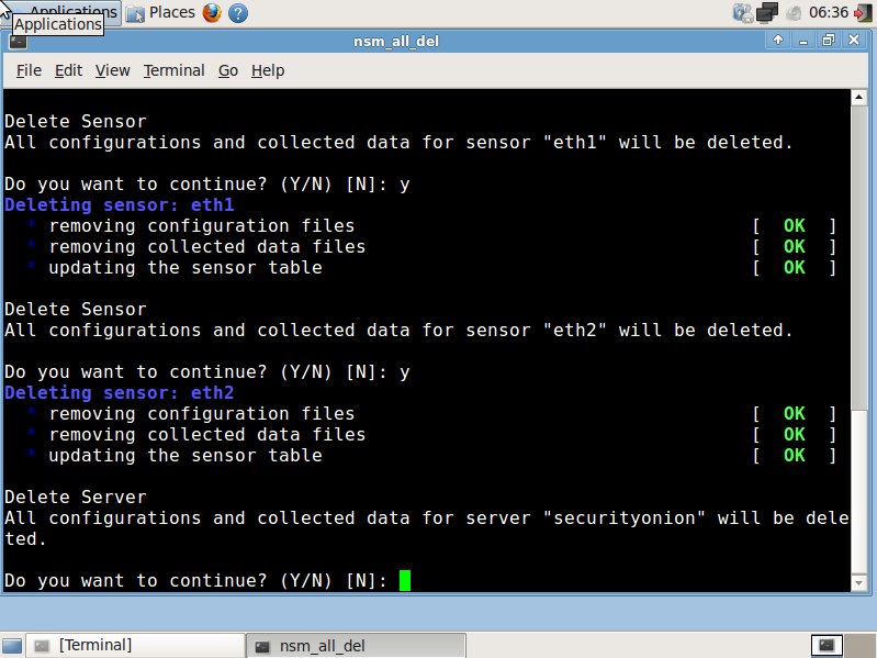 Security Onion Security Onion nsm_all_del script