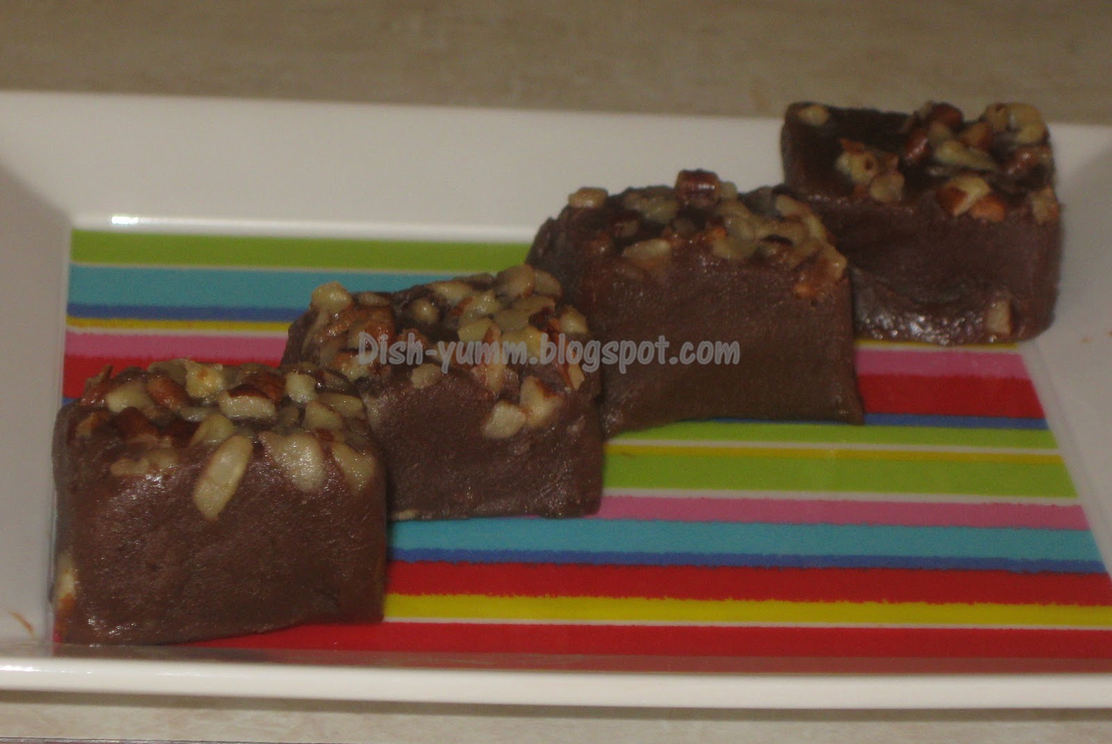 Dishyumm!!! Chocolate Pecan Fudge..