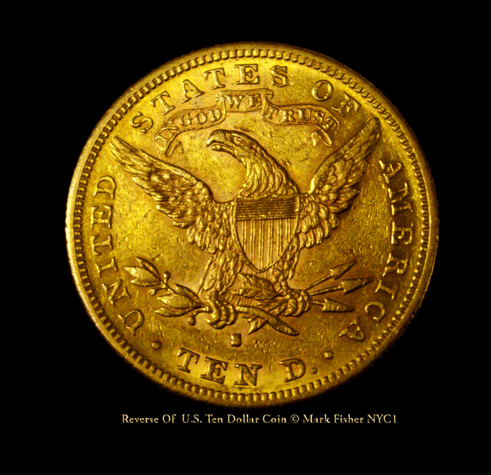 Mark Fisher American Photographer™ U.S. Ten Dollar Gold Coin • 1881
