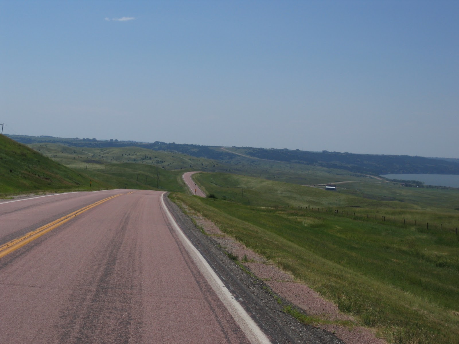 Mark's Trek Across America Day 25 July 15th Pierre, SD to