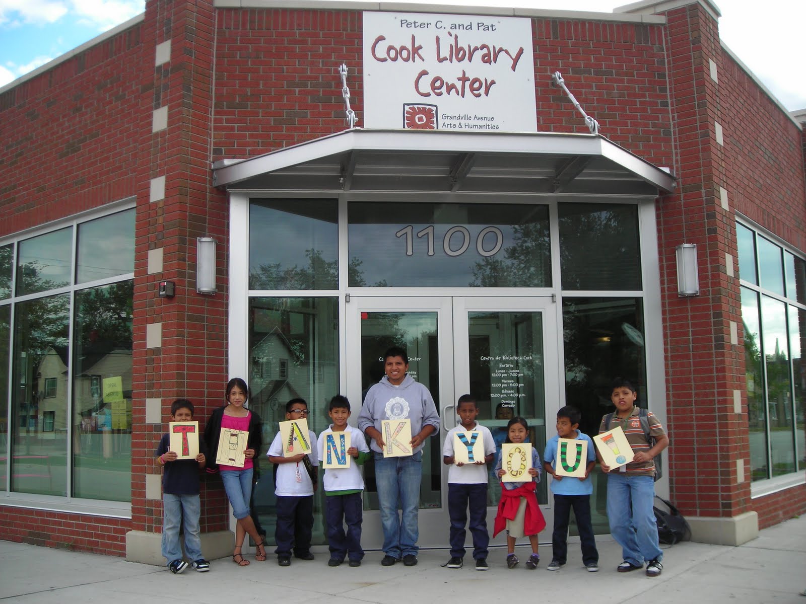 Grandville Avenue Arts & Humanities Cook Library Center's 2nd Birthday!