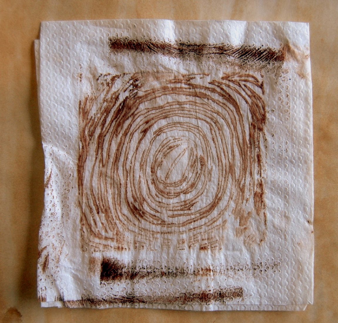 ***Lucky Dip*** Lino carving, dots and cirlces!