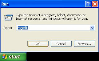 Run command to for registry editor_regedit or regedt32.exe