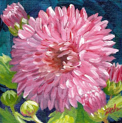 acrylic flower chrysanthemum pink painting chrysanthemums paintings oil watercolor bloom else anything cold because too end summer very they