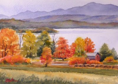 autumn landscape paintings