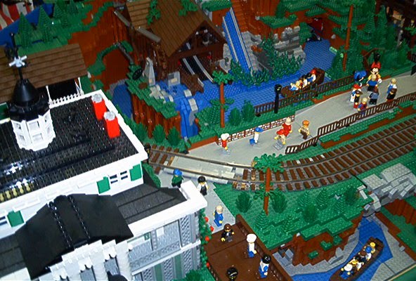 sport life: Disneyland Made Out Of Lego