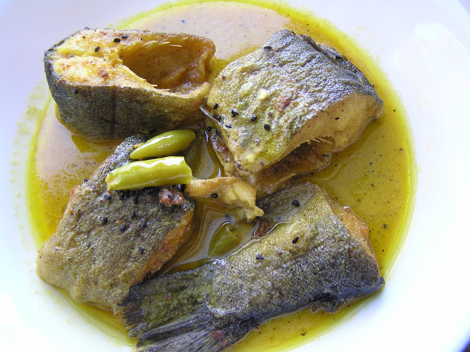 The Melting Pot Trout in Mustard Sauce