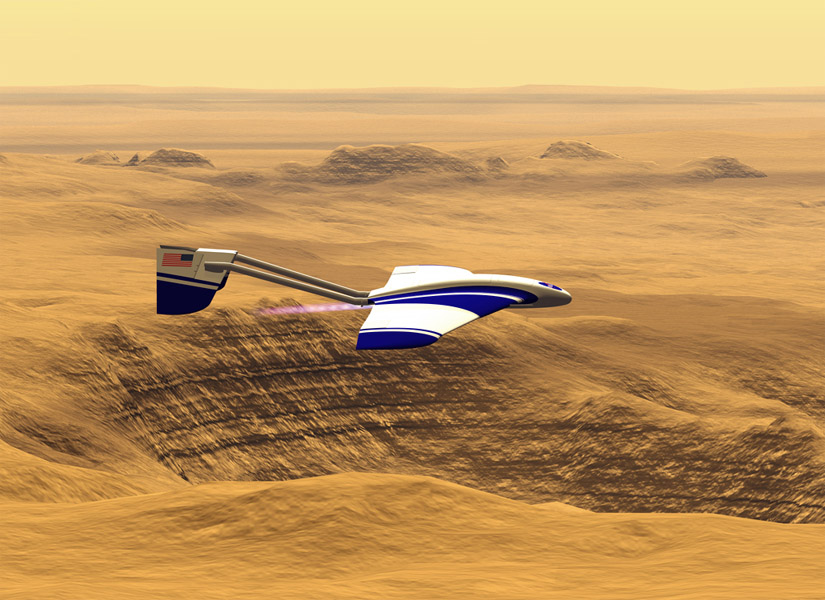 Project Mindwake Aerial Drone to Hunt Life on Mars