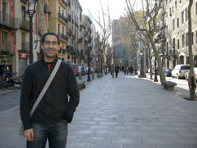Born boulevard in Barcelona
