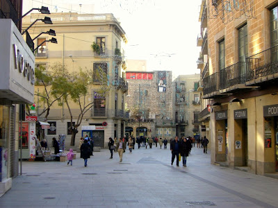 Portal del Angel in Barcelona Gothic Quarter