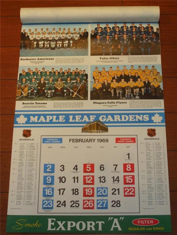 Maple Leaf Printable Schedule