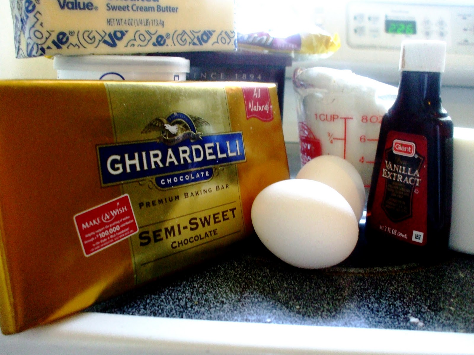 Sinful Sundays Fudgy Brownies with Whipped Peanut Butter Frosting