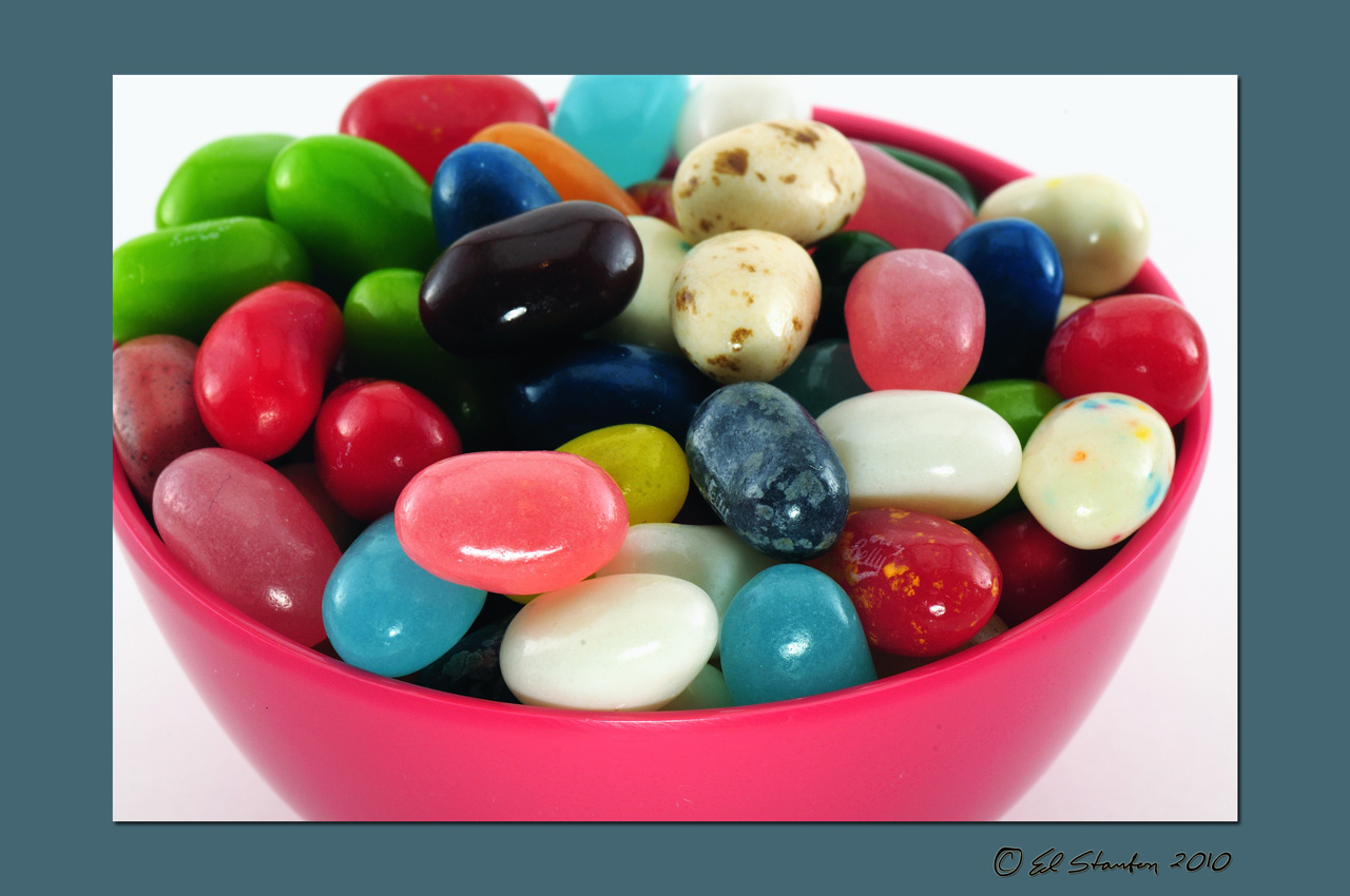 Ed Stanton Photography Bowl full of Jelly Bellies