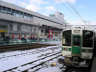 Train From Sendai to Fukushima