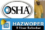 HAZWOPER Training | Safety Helpers LLC: HAZWOPER 8 Hour Refresher
