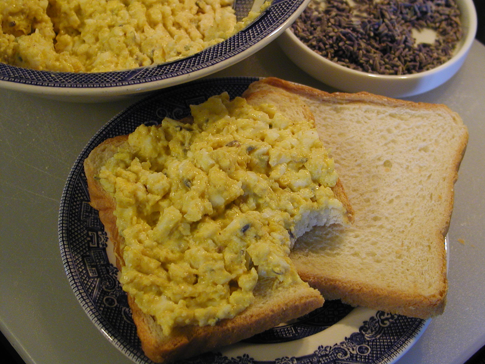 Cooking with Lavender Lavender Egg Salad