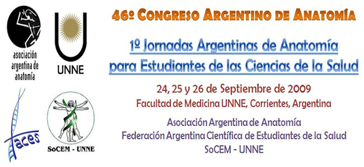 1º Jornadas Argentinas de Anatomía para Estudiantes de las Ciencias de la Salud