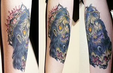Zombie tattoo images