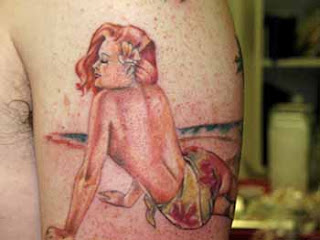 Pin up girl tattoo pictures 2