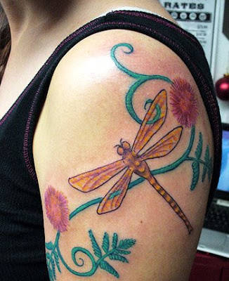 picture of dragonfly tattoo