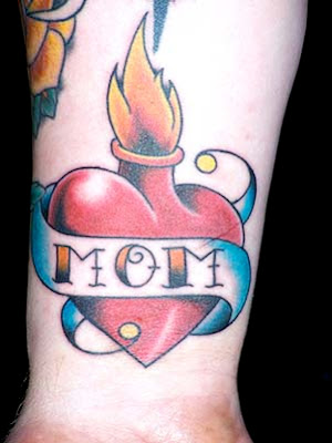 pictures of sacred heart tattoo