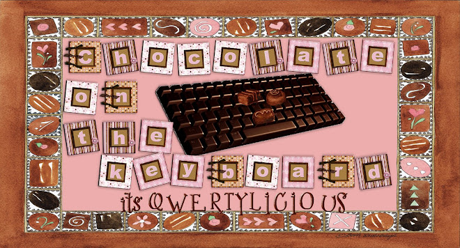 Chocolate on the keyboard