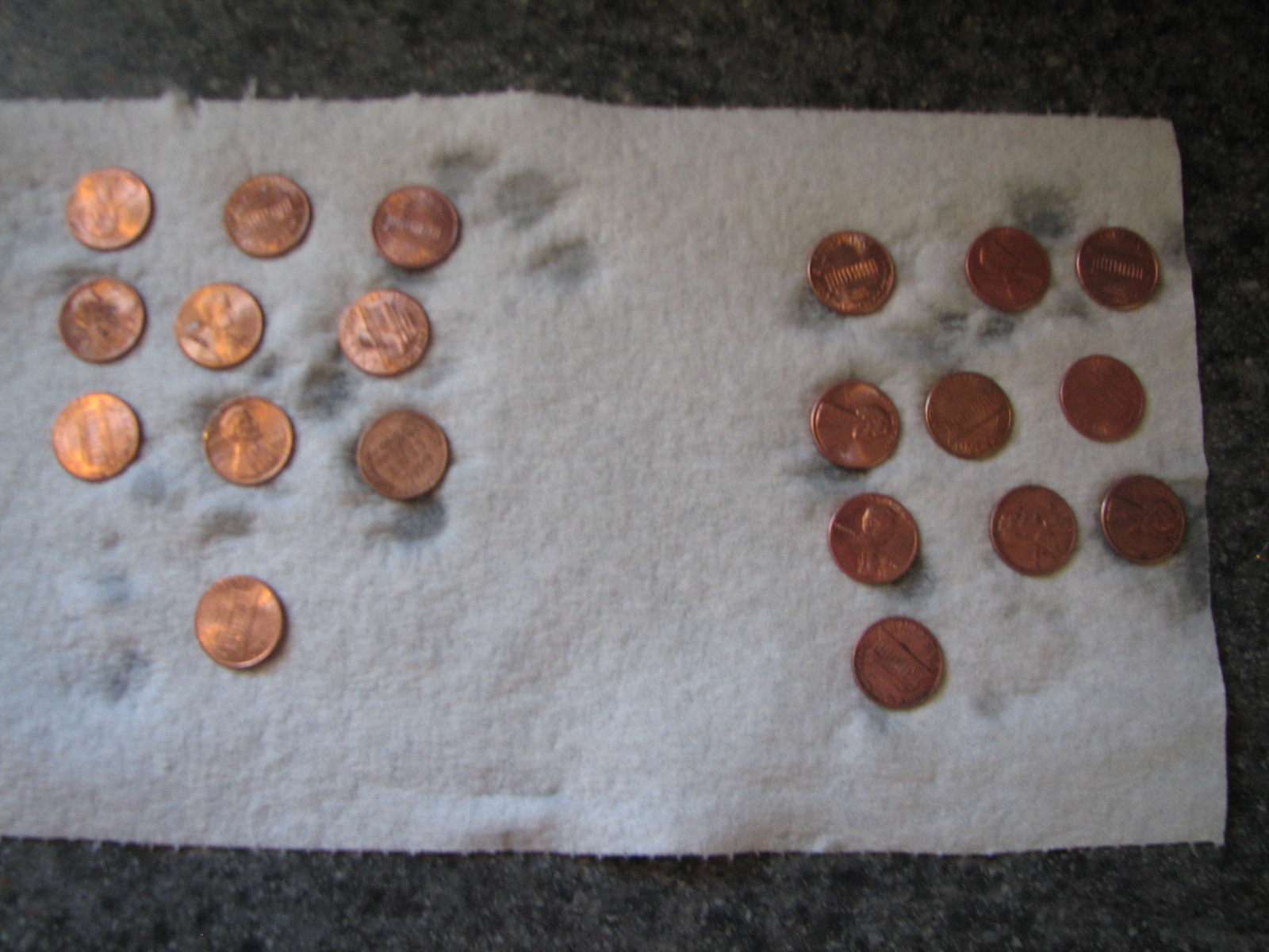Science Matters Chemical Changes Pennies, Salt & Vinegar