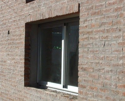 Paneles decorativos para paredes home: Aberturas de aluminio sin premarco