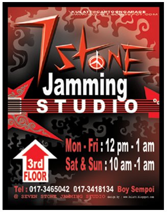 jamming studio poster